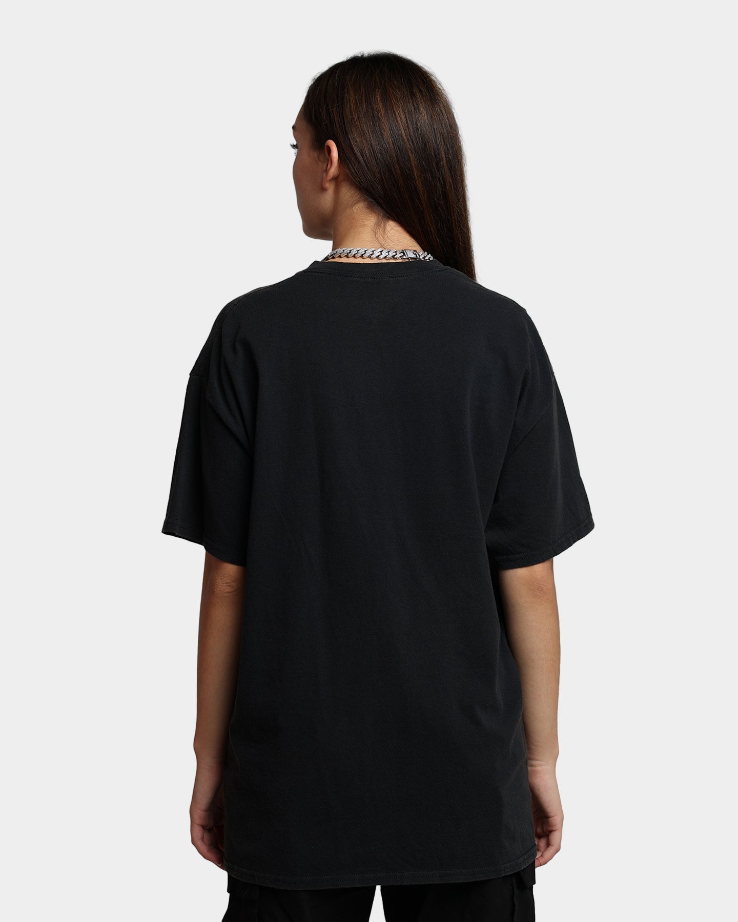 American Thrift X Seinfeld Elaine Vintage T-Shirt Washed Black Style001