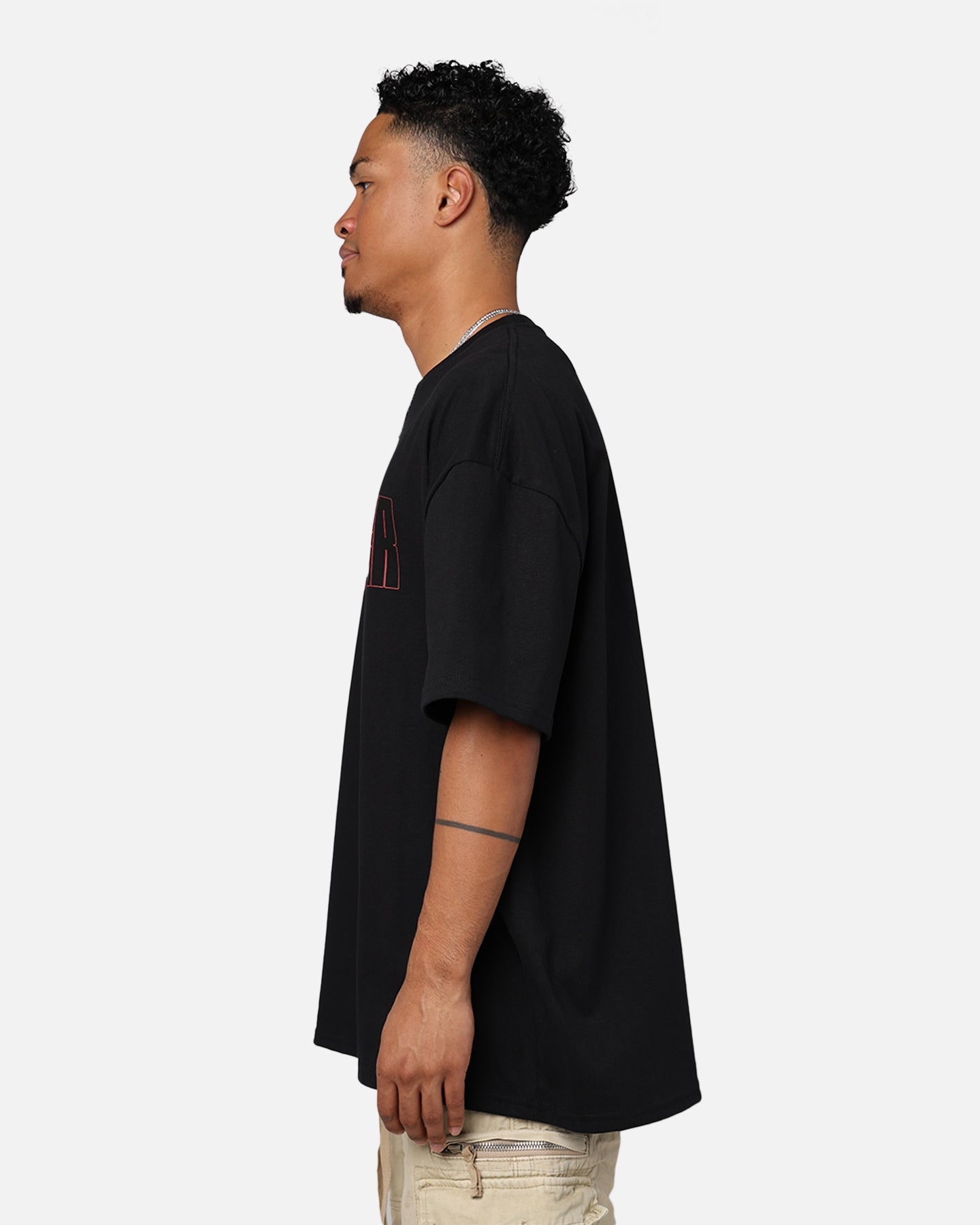American Thrift X Power Rangers Red Ranger Box T-Shirt Black
