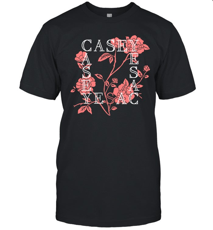 2024 Where I Go When I Am Sleeping Floral Casey The Band T Shirt