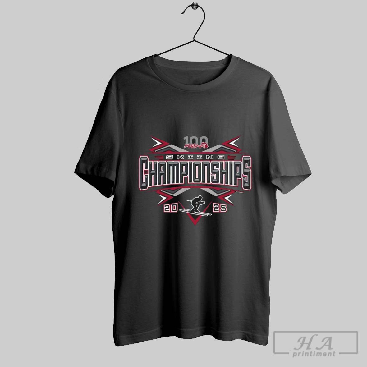 2025 Mhsaa Skiing Championships T Shirt