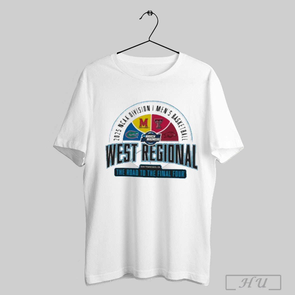 2025 Ncaa Di Mens Basketball West Regional San Francisco Ca T Shirt Sweatshirt Png
