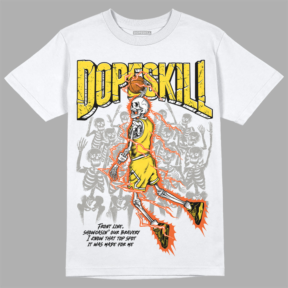 Black Tour Yellow AJ 4 Thunder DopeSkill Unisex T-Shirt Thunder Dunk Graphic