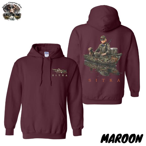 #Sitka Hunting Hoodie β Camo 2-Sided Design β Durable & Stylish Outdoor Pullover for Men and Women β Perfect for Hunting, Adventures, and Everyday Wear β Team BDK