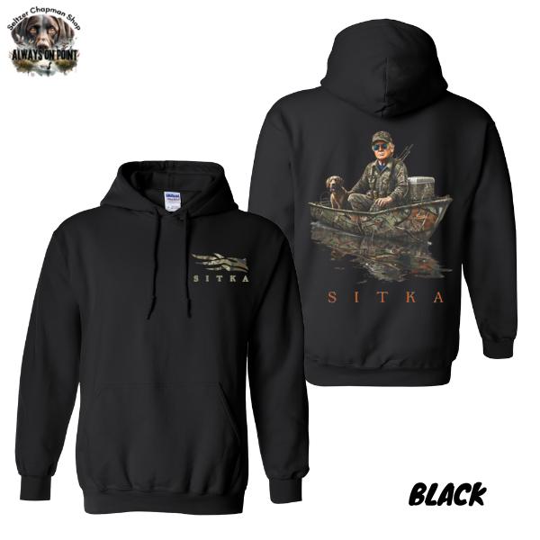 #Sitka Hunting Hoodie β Camo 2-Sided Design β Durable & Stylish Outdoor Pullover for Men and Women β Perfect for Hunting, Adventures, and Everyday Wear β Team BDK