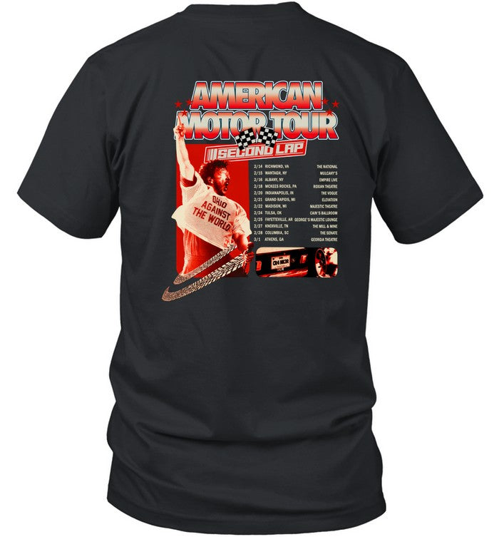 Bilmuri American Motor Sports Second Lap 2025 Tour T Shirt