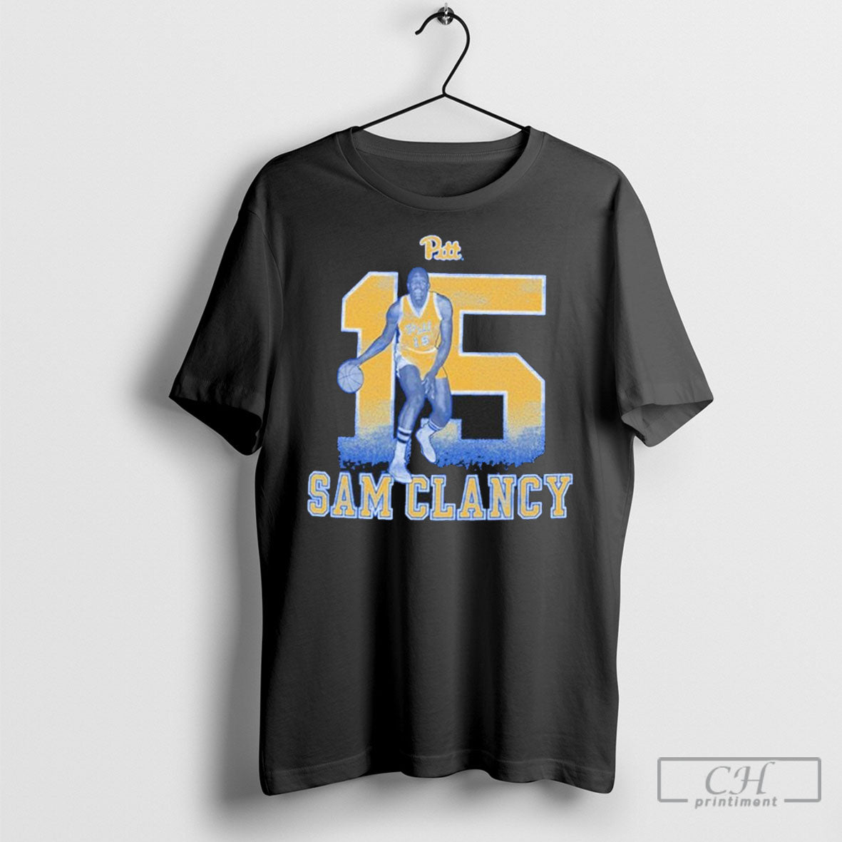 Abc Official Sam Clancy Pitt Panthers Sam Clancy 15 Mens Basketball T Shirt Sweatshirt