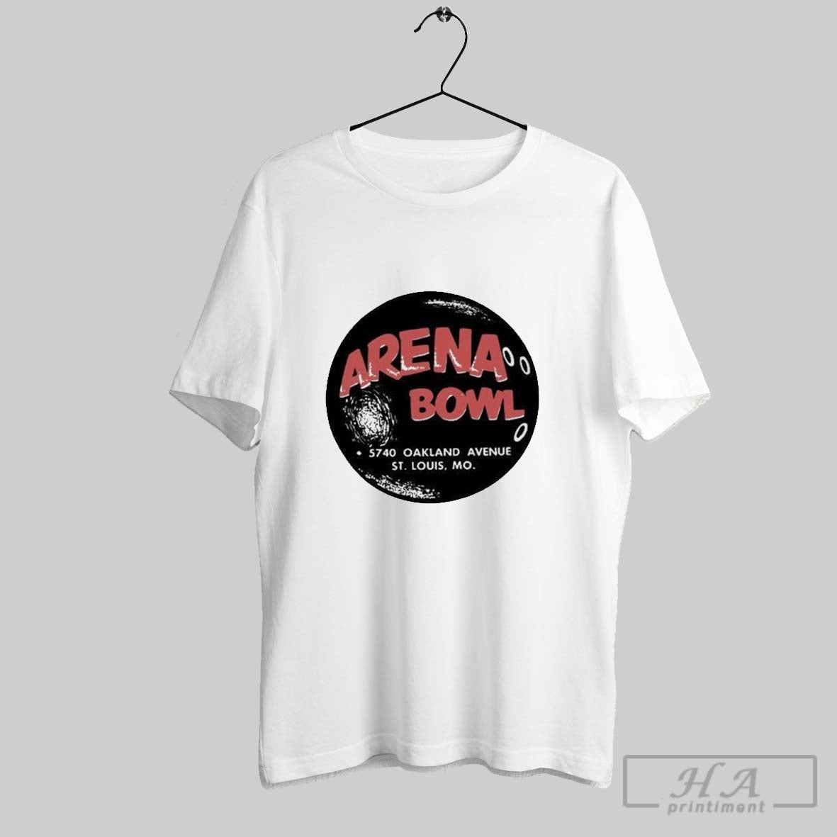 Arena Bowl St Louis Mo Vintage Bowling Alley Shirt