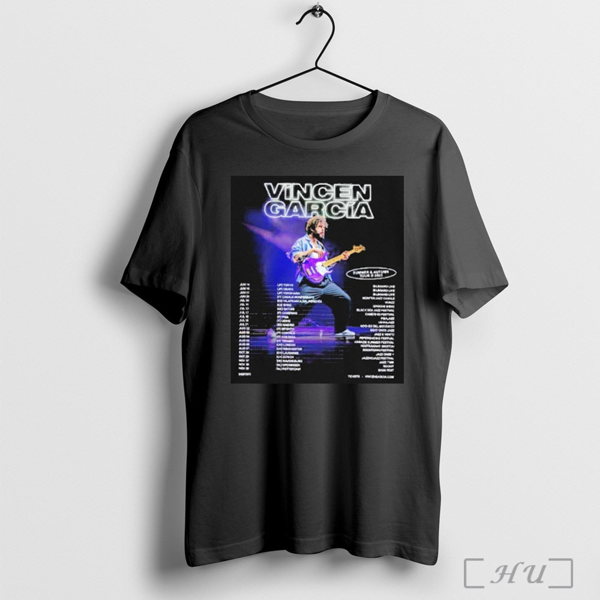 Vincen Garcia Summer And Autumn Tour 2025 Dates T Shirt Sweatshirt