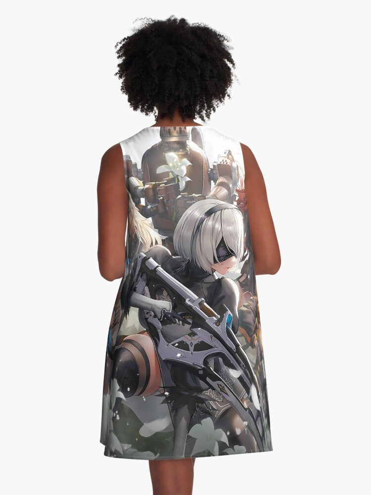 2B, Nier x Goddess of Victory: Nikke Artwork A-Line Dress