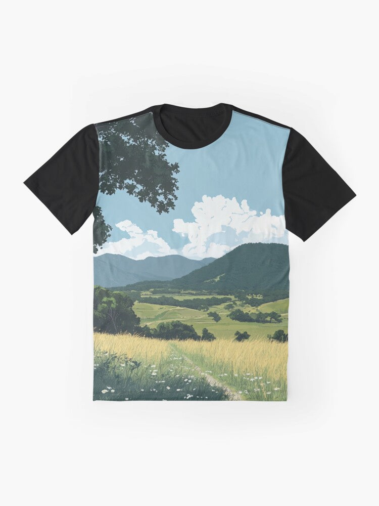 Honduras landscape | Anime style Graphic T-Shirt