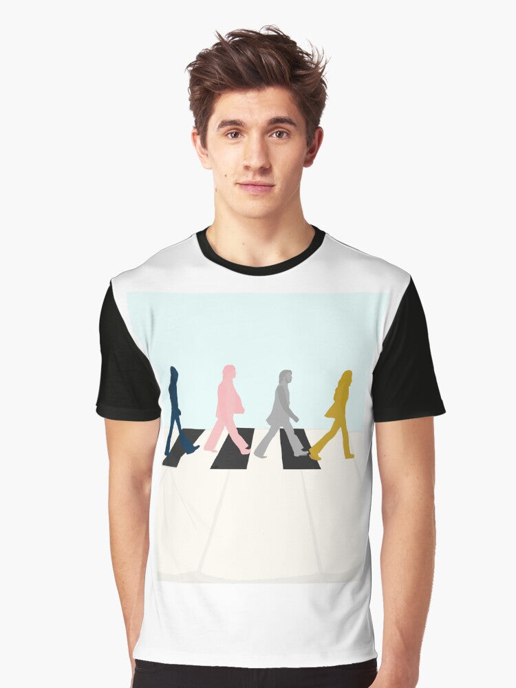 "Abbey Road" Album Cover Graphic T-Shirt