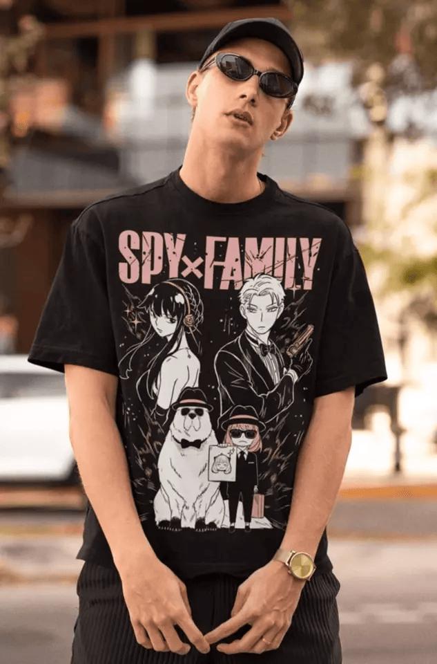 Anime Family T-shirt Unisex, Family Gift, Anime Manga Shirt, Anime Shirt, Graphic Anime Tee, Manga Shirt