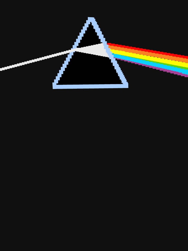 70s progressive rock band PF dark side of moon 8-Bit Premium T-Shirt