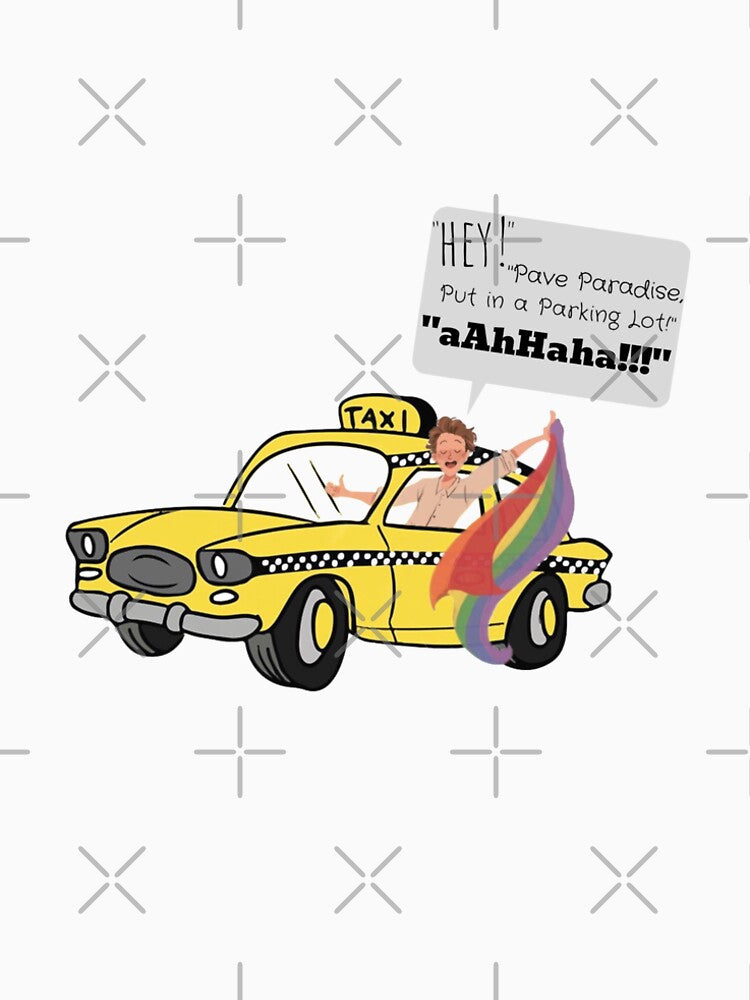 "BIG YELLOW TAXI" HS cover Premium T-Shirt