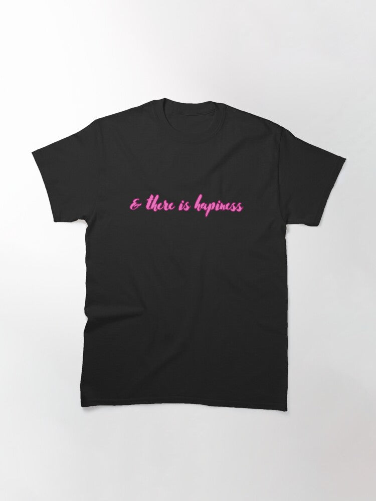 & There is happiness - Taylor Swift - Pink Outlined Version Classic T-Shirt