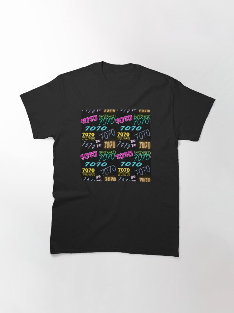 7070 Print Classic T-Shirt