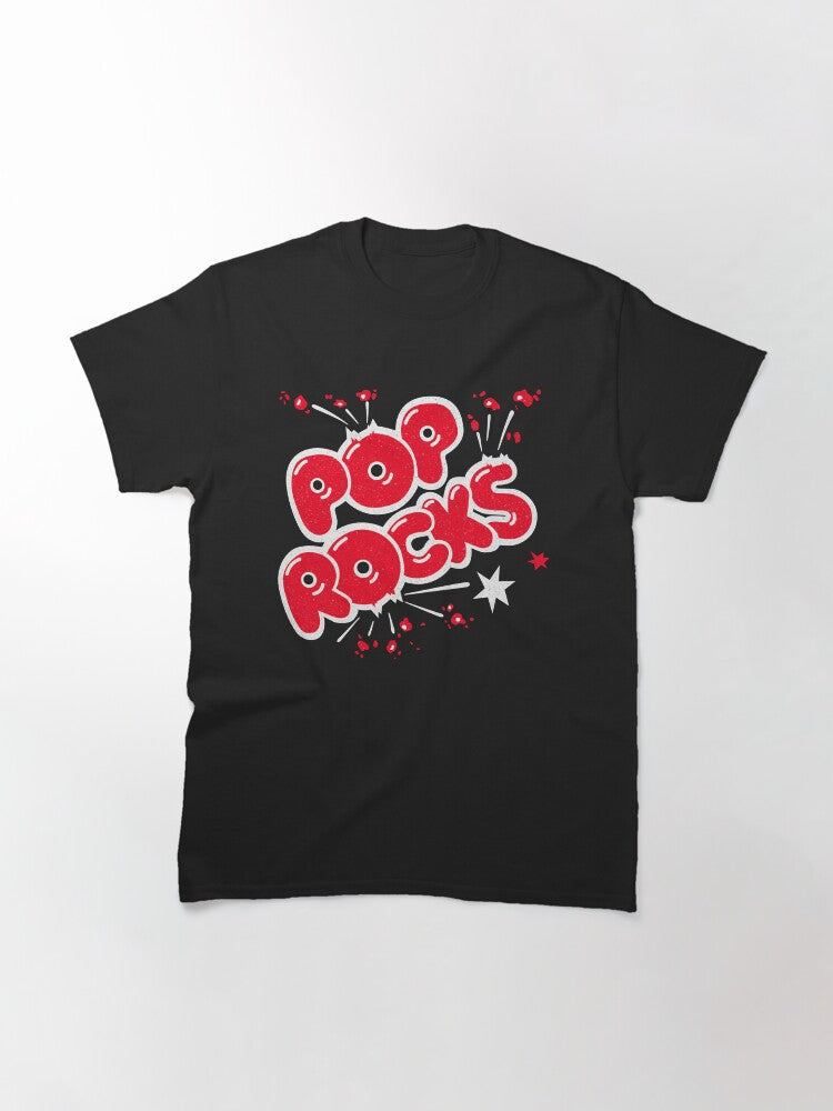 70s Pop Rocks Retro Candy Phenomenon Logo with A Little Distressing Classic T-Shirt
