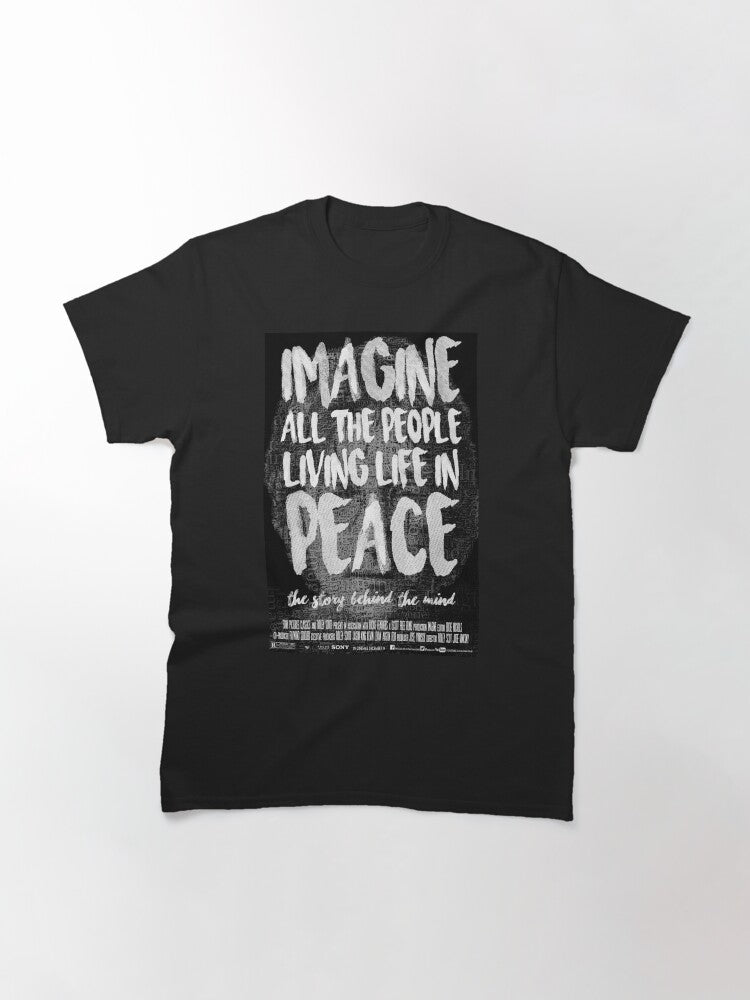 Imagine: Life of John Lennon Movie Poster Classic T-Shirt