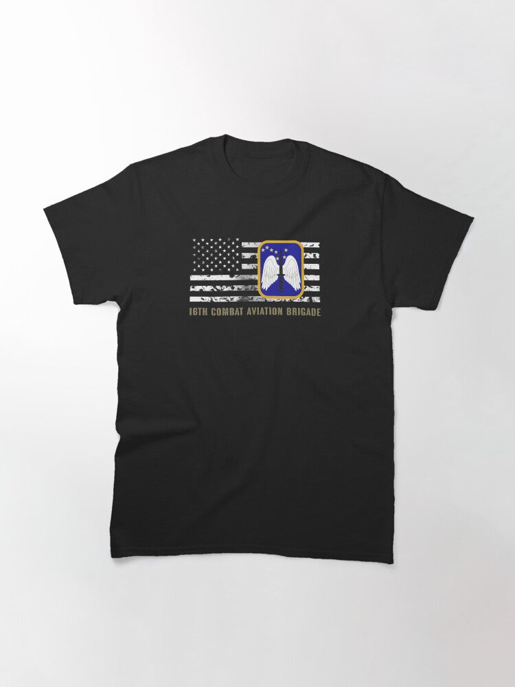 16th Combat Aviation Brigade (Distressed Flag) Classic T-Shirt