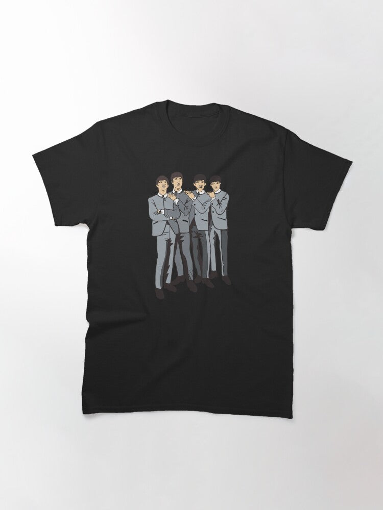1962 - 1963 - The Early years - Moptop Beatle cartoon Classic T-Shirt