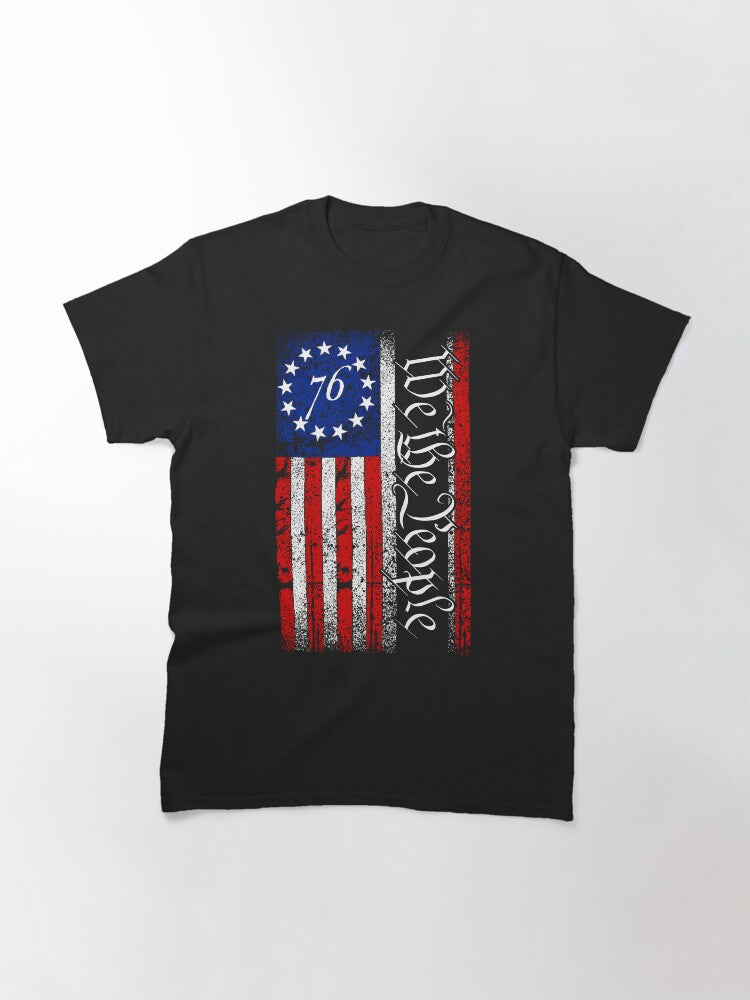 1776 We The People American Flag Classic T-Shirt