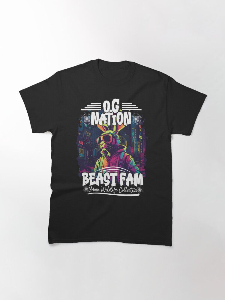 OG Nation, Beast Fam | Anime Streetwear | Hip Hop Fashion, Urban OG Nation, Beast Fam | Anime Streetwear | Hip Hop Fashion, Urban clothing Classic T-Shirt Style003