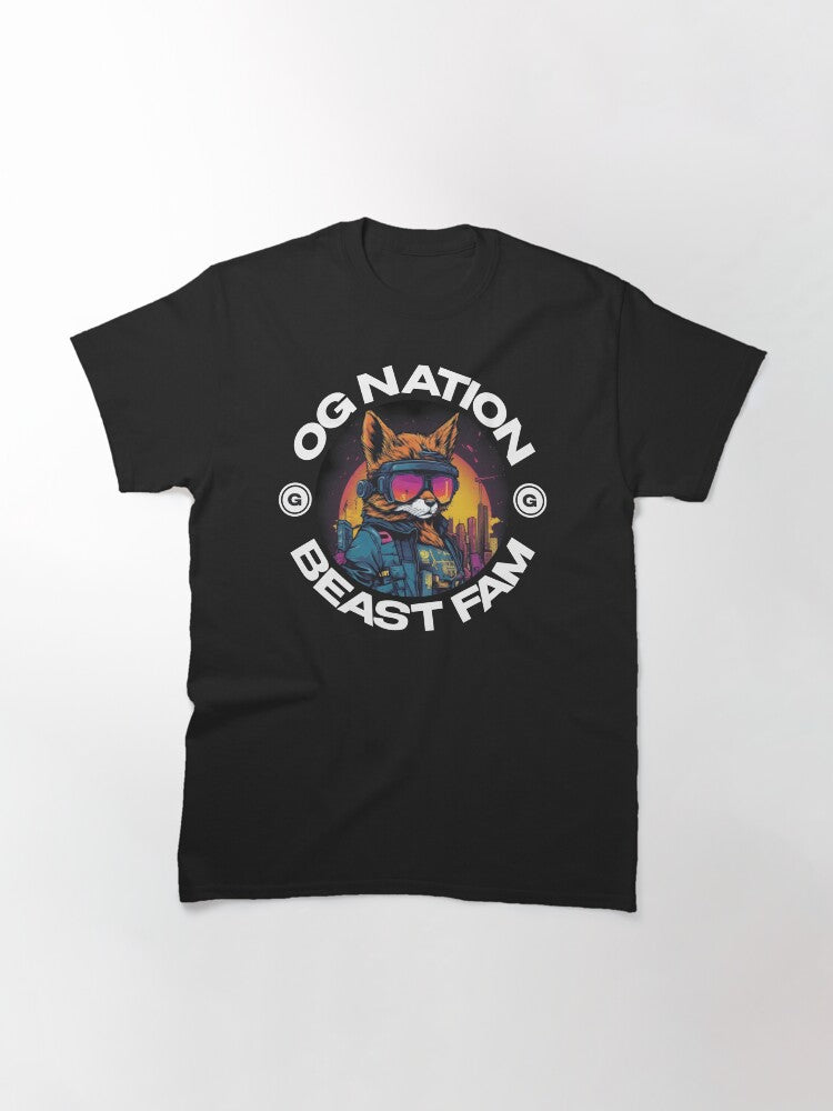 OG Nation, Beast Fam | Anime Streetwear | Hip Hop Fashion, Urban OG Nation, Beast Fam | Anime Streetwear | Hip Hop Fashion, Urban clothing Classic T-Shirt Style023