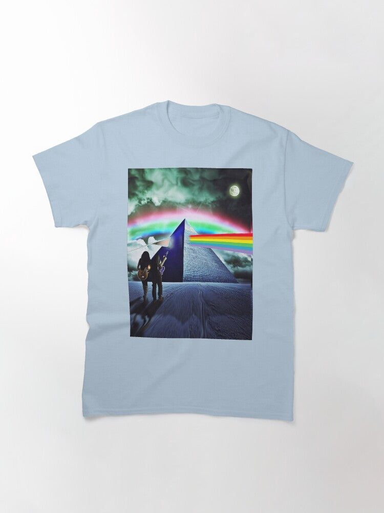 50th Anniversary Pink Floyd Album DARK SIDE OF THE MOON Dodern Modern Design Classic T-Shirt Style003