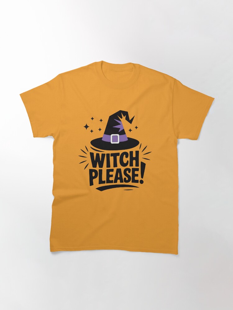 a clean witchs hat Design - halloween design Classic T-Shirt