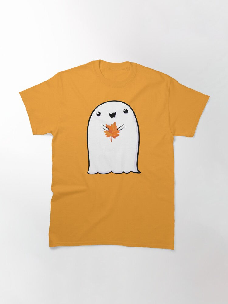 Ghost Happy Halloween Spooky Fall Season Love Classic T-Shirt