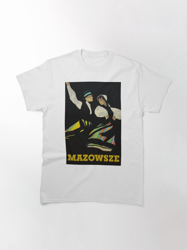 Mazowsze vintage travel poster Classic T-Shirt