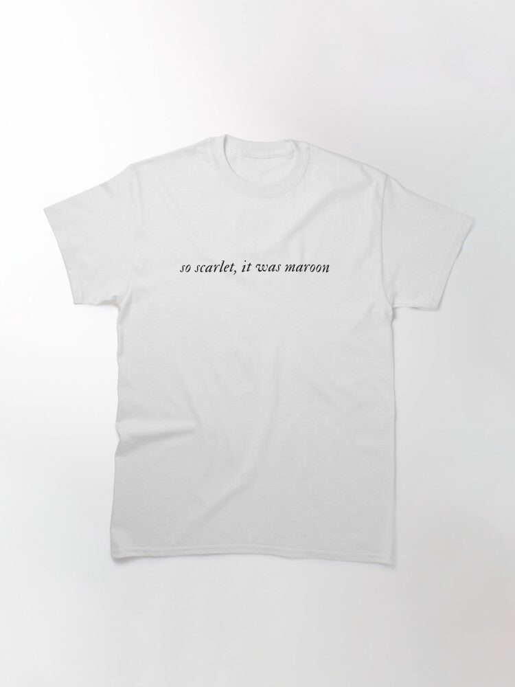Maroon Taylor Swift Classic T-Shirt Style002