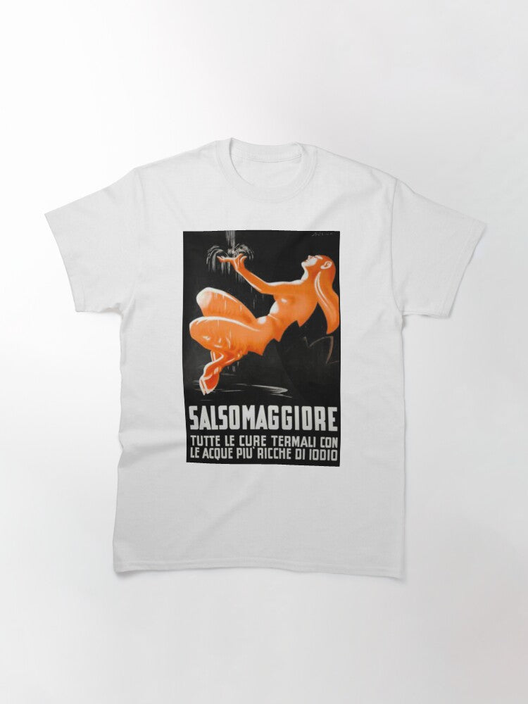 Salsomaggiore vintage travel poster Classic T-Shirt