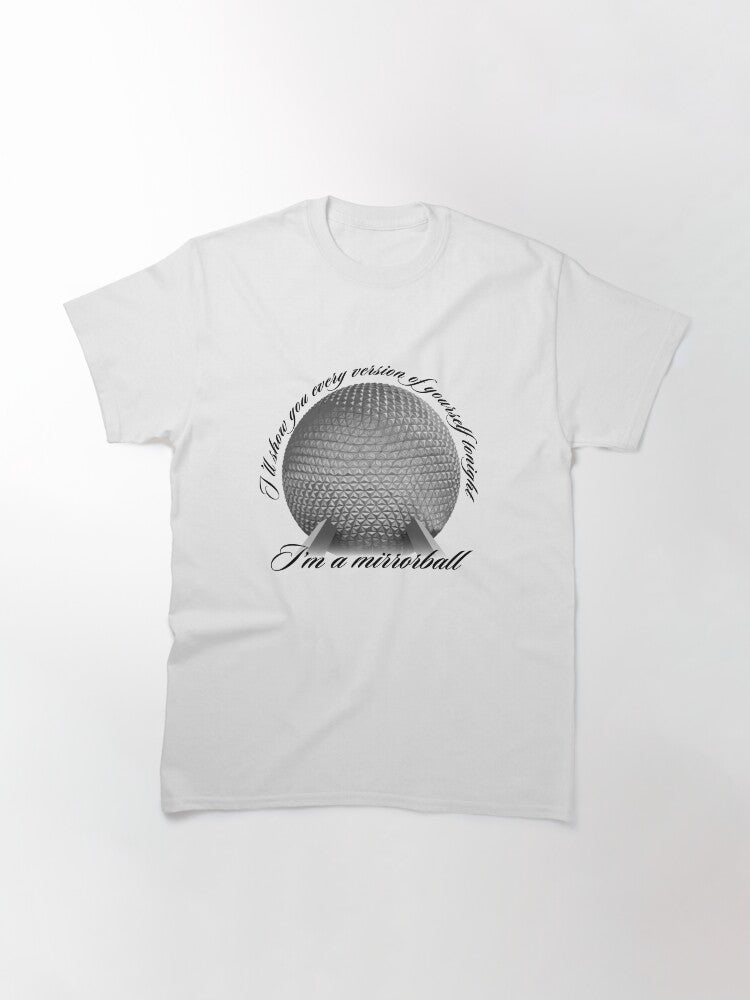 Mirrorball Epcot Ball Spaceship Earth Classic T-Shirt