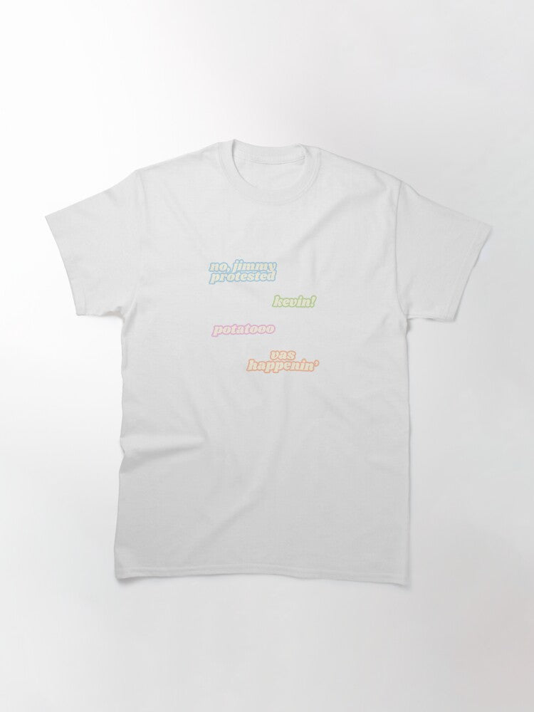 1D funny quotes sticker pack Classic T-Shirt