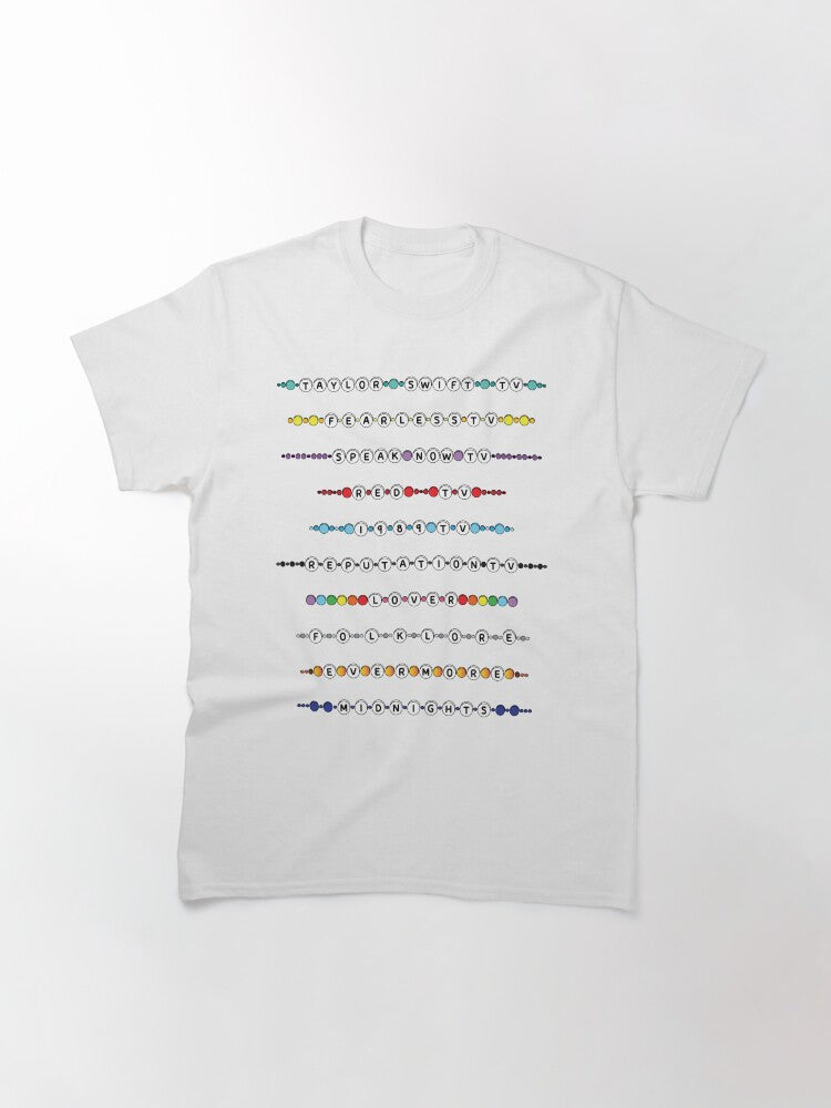 Eras Tour Album Friendship Bracelets Classic T-Shirt