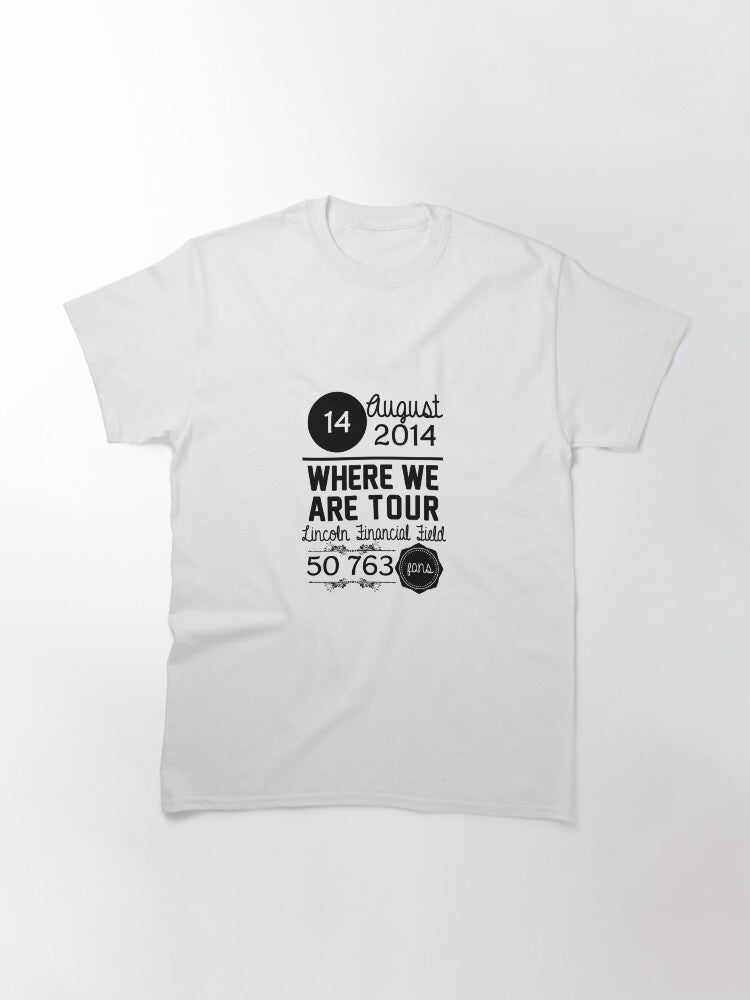 14th august 2014 at Lincoln Financial Field Classic T-Shirt