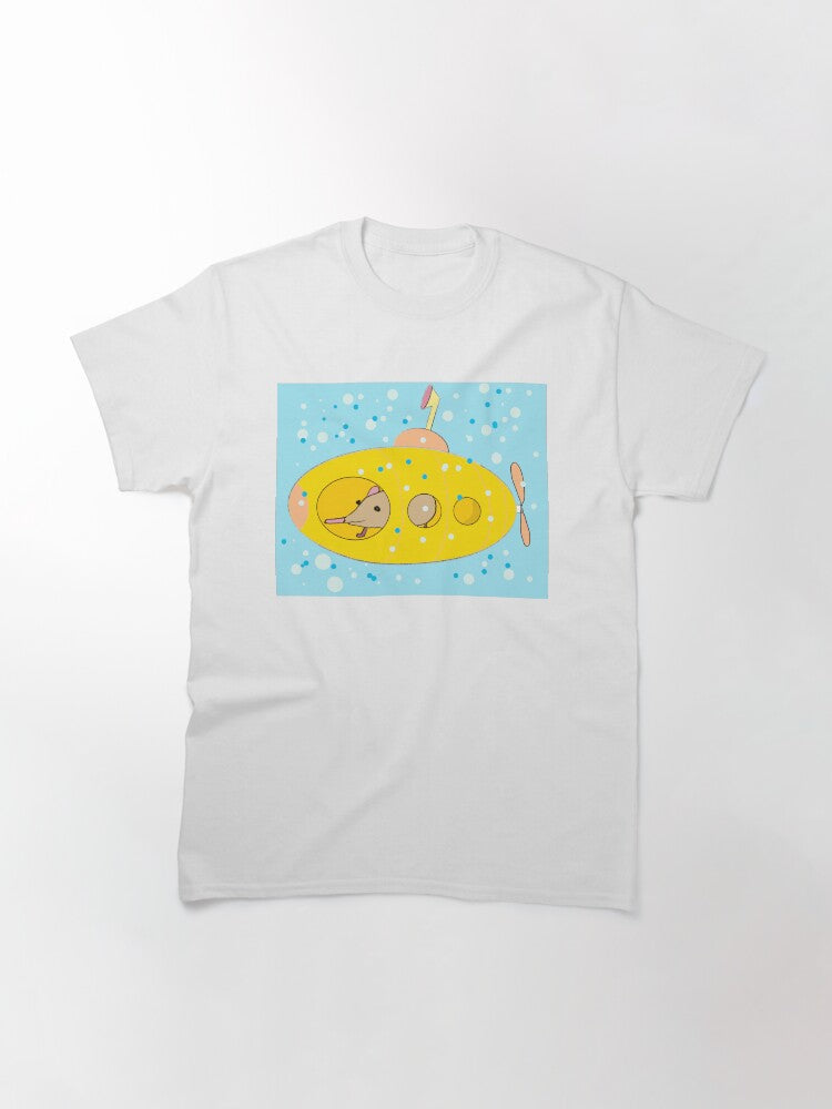 A shrew in a tiny submarine. Just because. Classic T-Shirt
