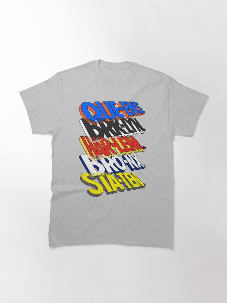 1st Class Five Boroughs Classic T-Shirt