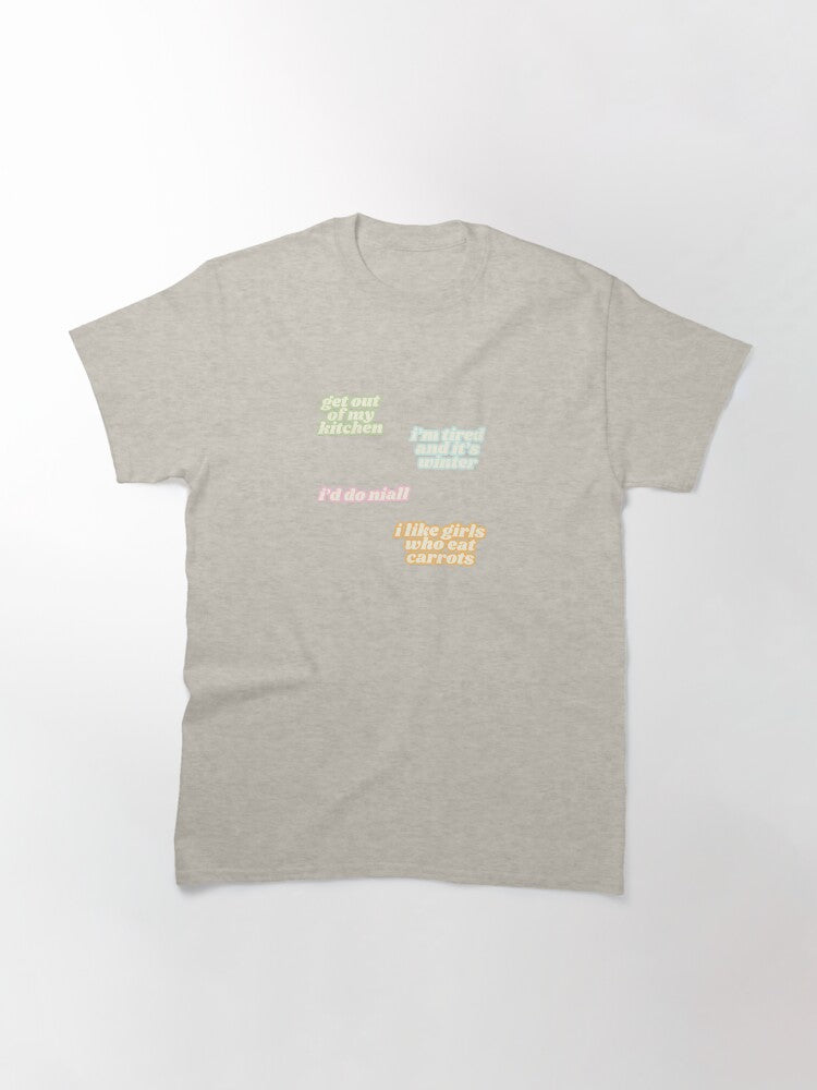 1D funny quotes Classic T-Shirt