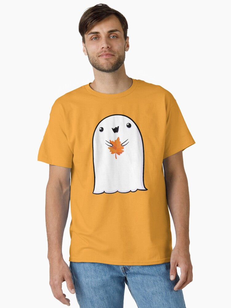 Ghost Happy Halloween Spooky Fall Season Love Classic T-Shirt