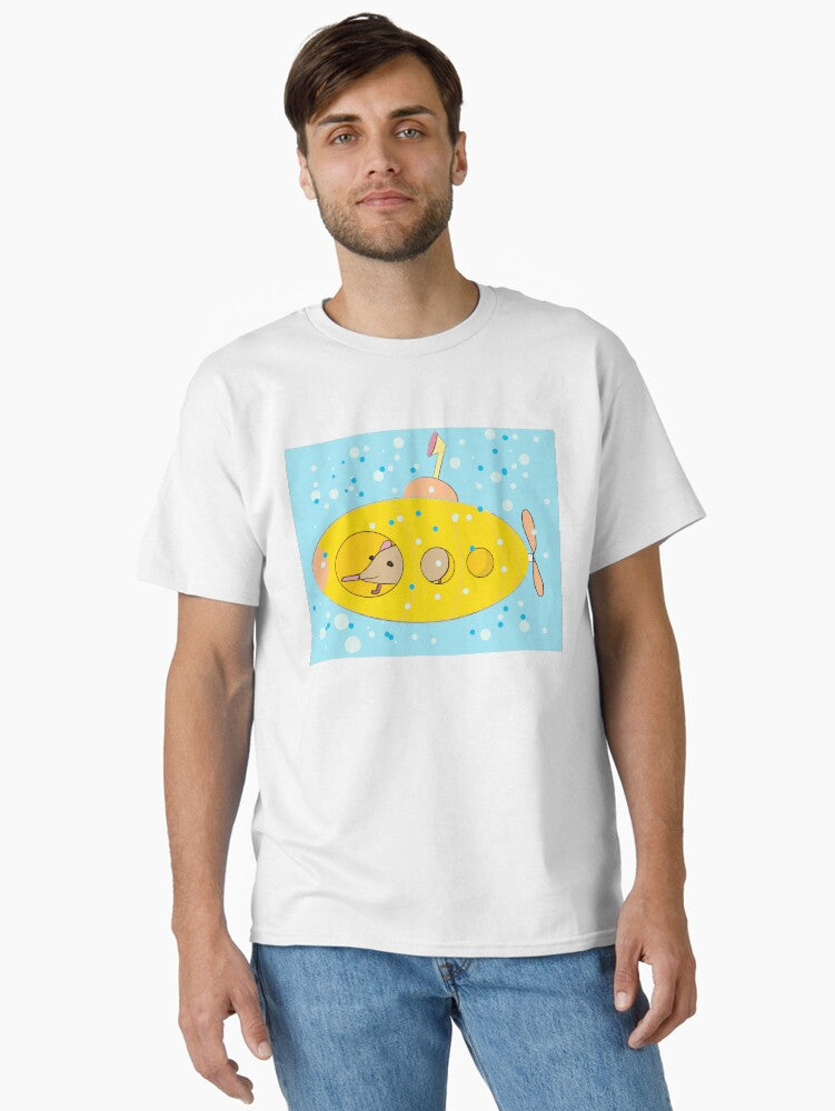 A shrew in a tiny submarine. Just because. Classic T-Shirt