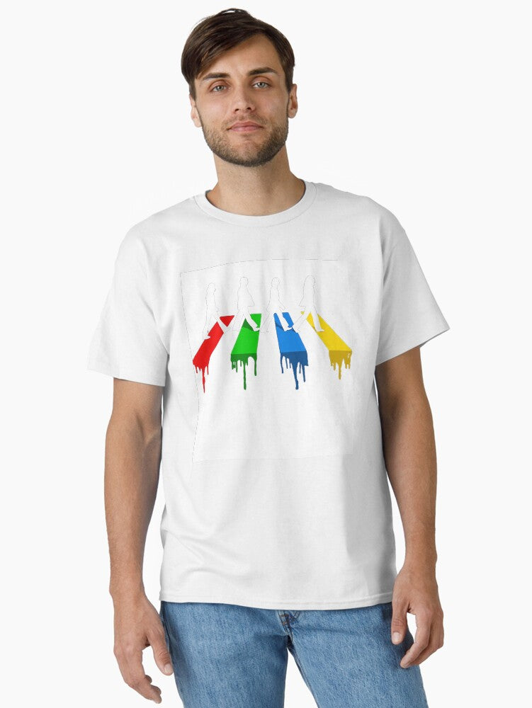 Abbey Road In Colors Classic T-Shirt