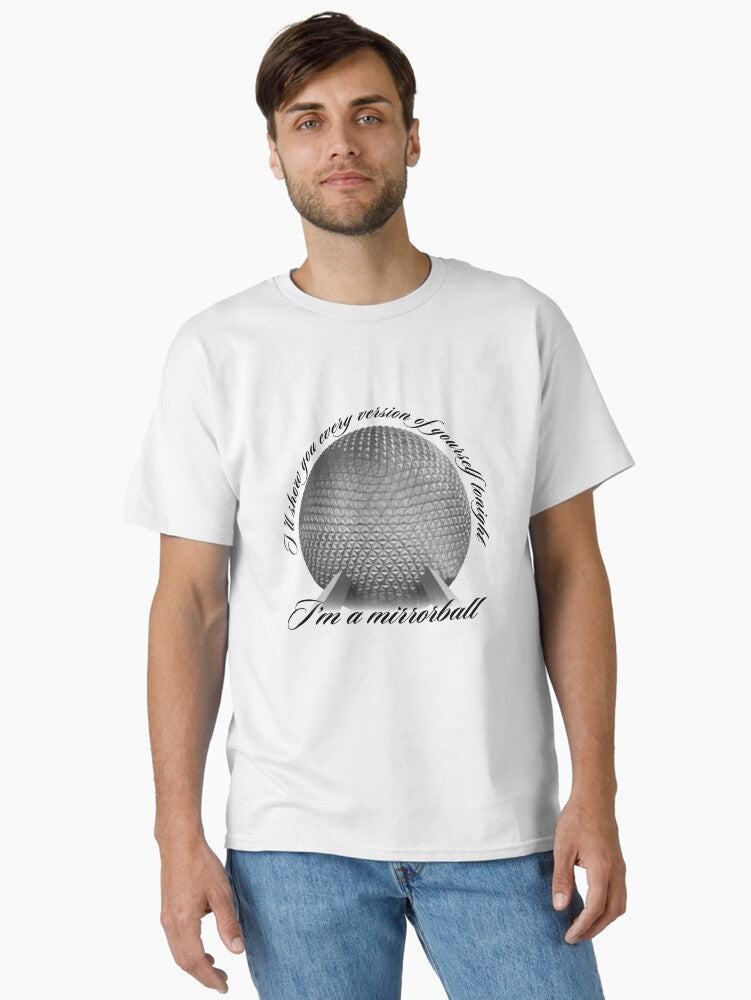 Mirrorball Epcot Ball Spaceship Earth Classic T-Shirt