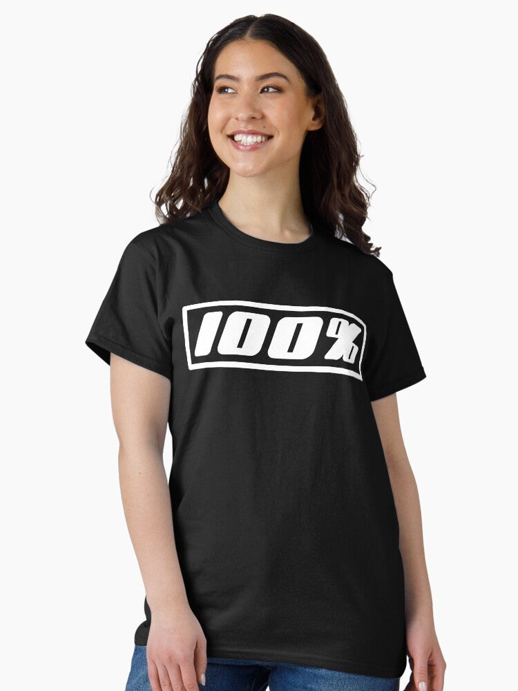 100% Modern Style Font Classic T-Shirt