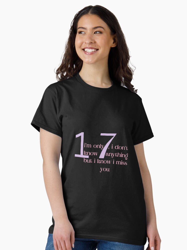 17 -Taylor swift - betty lyrics Classic T-Shirt