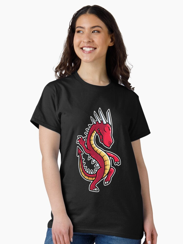 Fire Dragon Dancer - Dance for kids Kawaii Neko Anime product Classic T-Shirt