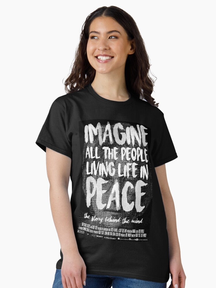 Imagine: Life of John Lennon Movie Poster Classic T-Shirt