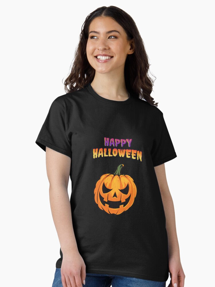 A scary Halloween Pumpkin Classic T-Shirt