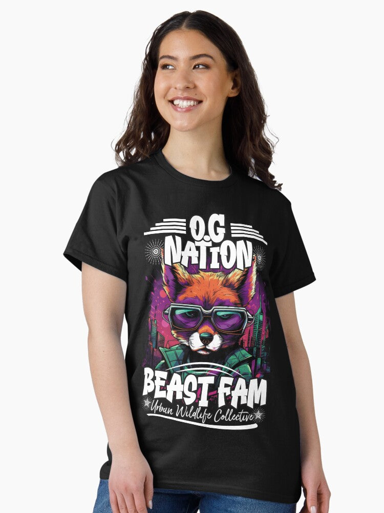 OG Nation, Beast Fam | Anime Streetwear | Hip Hop Fashion, Urban OG Nation, Beast Fam | Anime Streetwear | Hip Hop Fashion, Urban clothing Classic T-Shirt Style002
